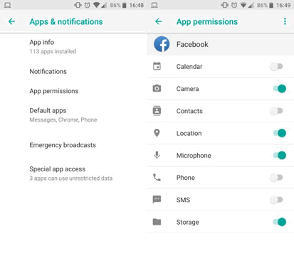 Privacidad en Android
